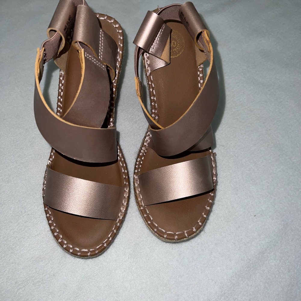 Rose gold heels